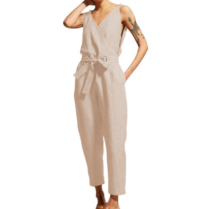 Alynne - Lässiger Ärmeloser Jumpsuit - Lässig - Klassisch - Ideal für den Alltag