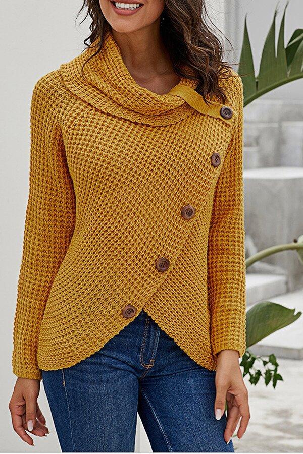 Dayshia - Strickpullover - Schick/Elegant - Vielseitiges Design - Ideal für Herbst