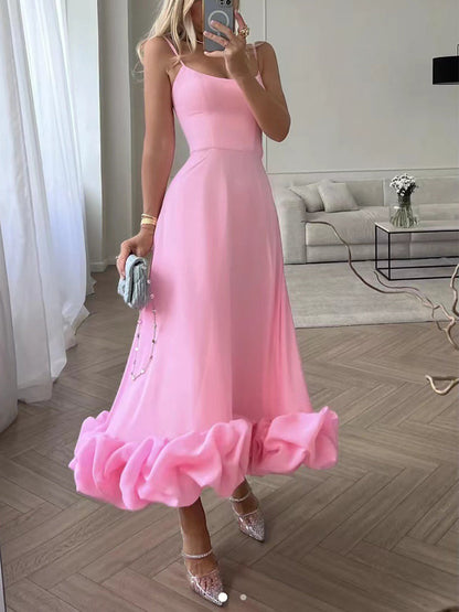 Aurora - Midikleid - Schick - Hochwertige Moderner Stil - Ideal für Partys