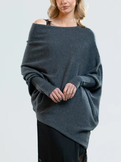 Natascha - Elegantes Pullover für Damen - Schulterfrei | Herbst & Winter Stil