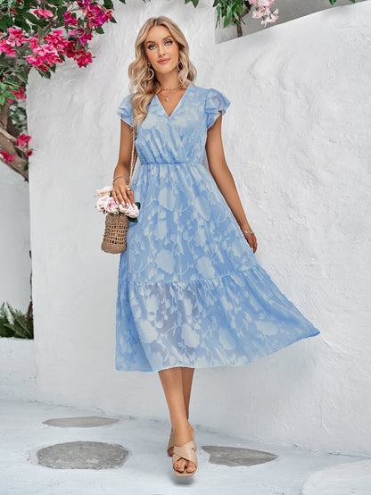 Anoek - Midikleid- Lässig - Leinen - Ideal für den Sommer