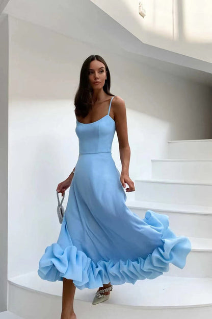 Aurora - Midikleid - Schick - Hochwertige Moderner Stil - Ideal für Partys