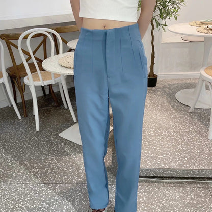 Lonanda - Hose mit hoher Taille - Lässig - Vielseitiges Design - Formelle Anlässe