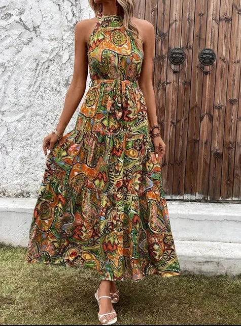 Altea - Boho Maxi Sommerkleid - Für Damen | Elegantes Stil