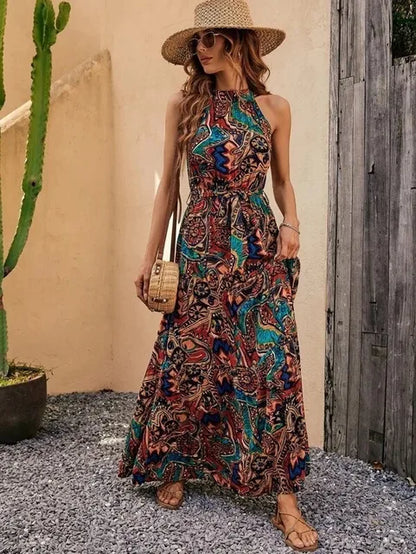 Altea - Boho Maxi Sommerkleid - Für Damen | Elegantes Stil