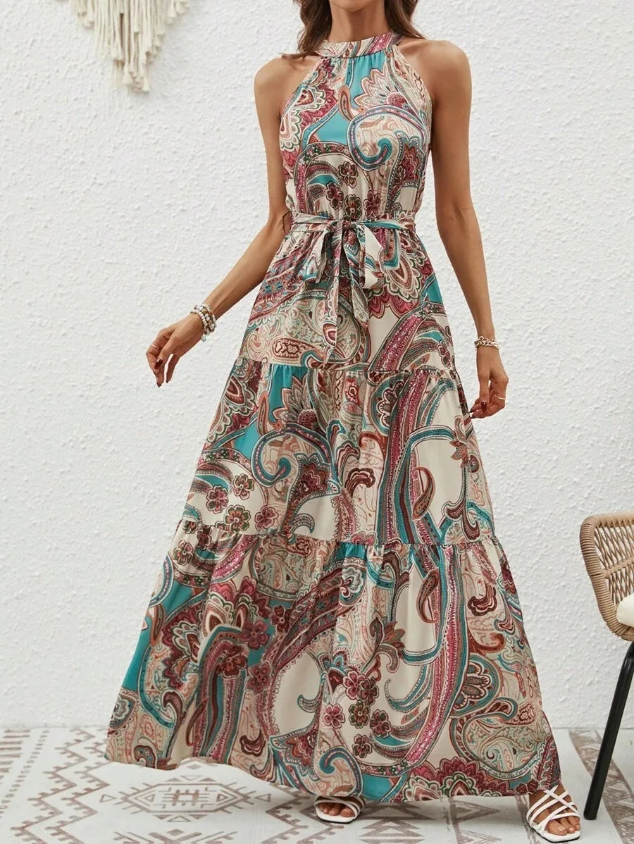 Altea - Boho Maxi Sommerkleid - Für Damen | Elegantes Stil