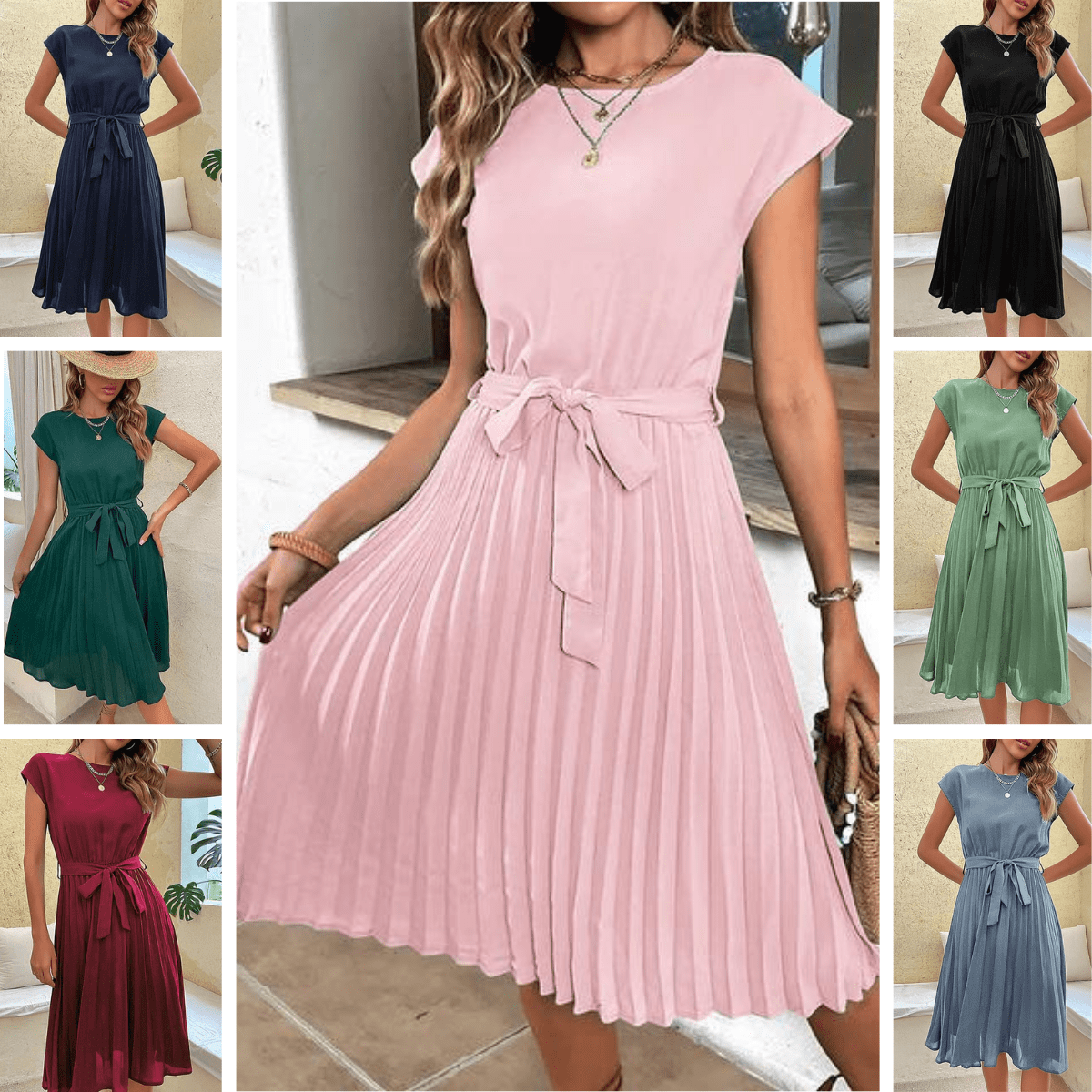 Lynda - Sommerkleid - Lässig - Moderner Stil - Ideal für den Sommer