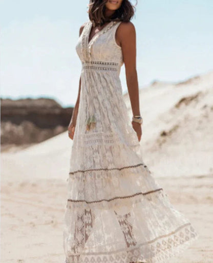 Nadine - Boho Kleid - Boho - Saisonale Kollektion - Lässig