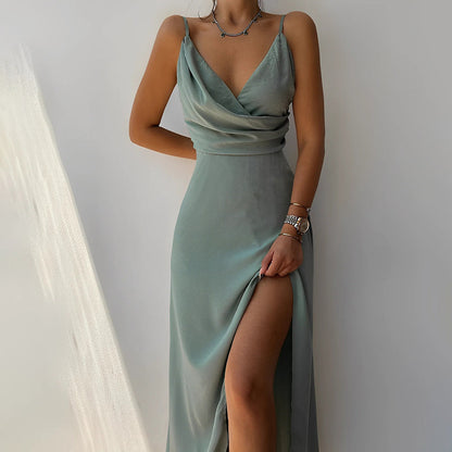 Irma -  Langes  Kleid - Elegant - Moderner Stil - Ideal für formelle Anlässe