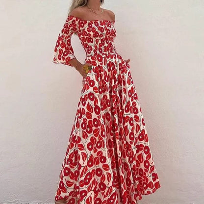 Maren - Off-Shoulder Kleid - Schick - Atmungsaktiv - Ideal für Formelle Anlässe