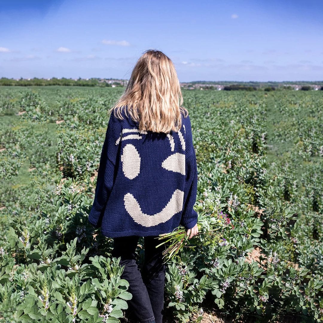 Marisa - Strickpullover - Schick - Marineblau / Moderner Stil - Ideal für Herbst