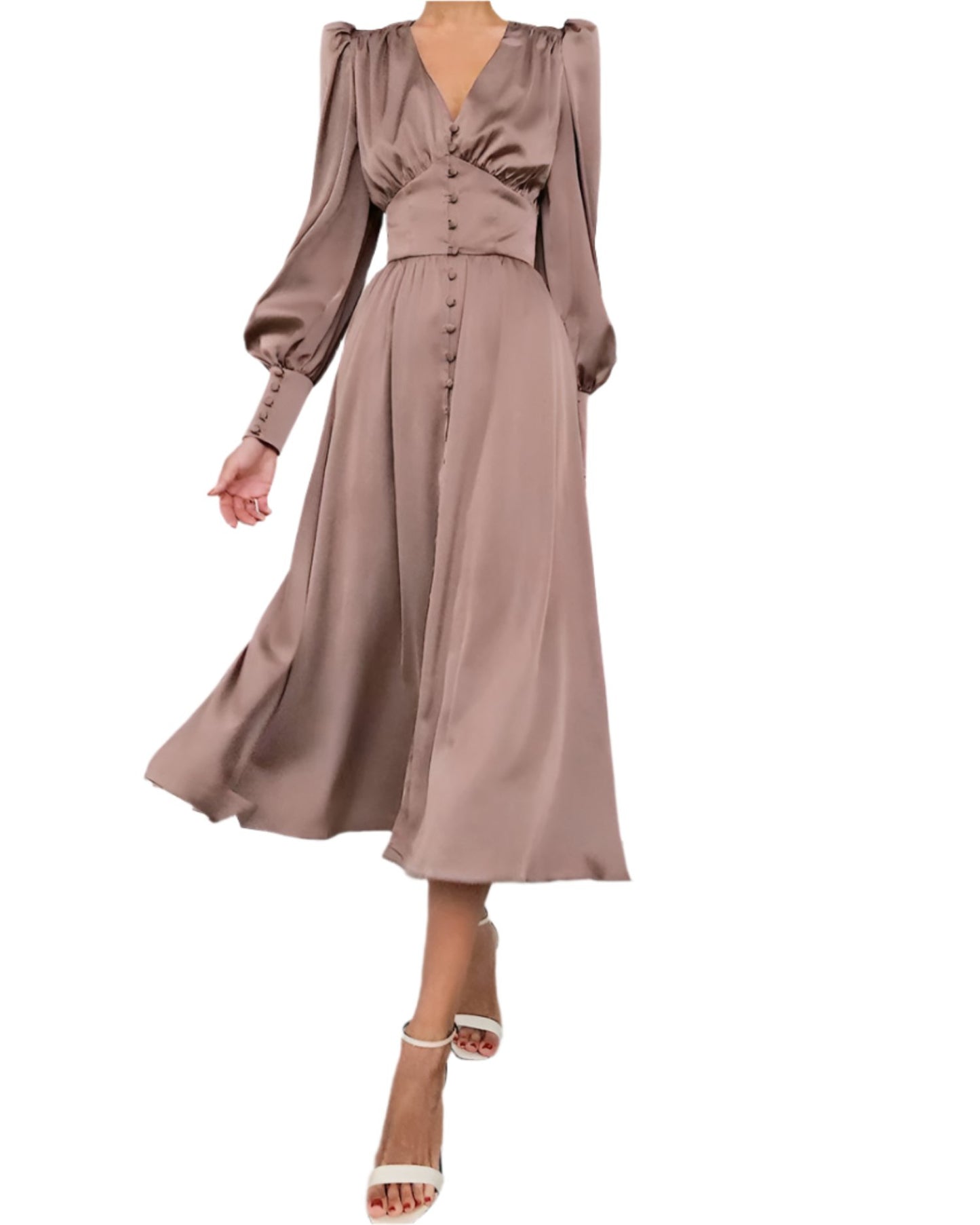 Julita - Kleid - Elegant - Maßgeschneiderte Passform - Ideal für Herbst / Winter