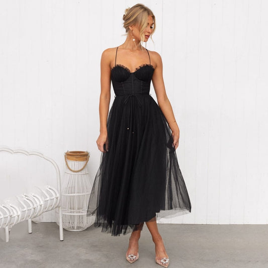 Michelle - Elegantes Maxi Abendkleid - für Damen | Luxuriöser Look