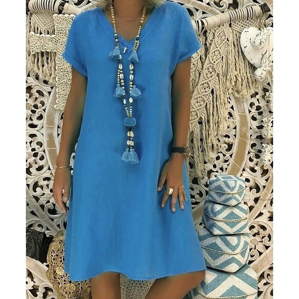 Rolene - Kurzes Kleid - Elegante - Moderner Stil - Ideal für den Sommer