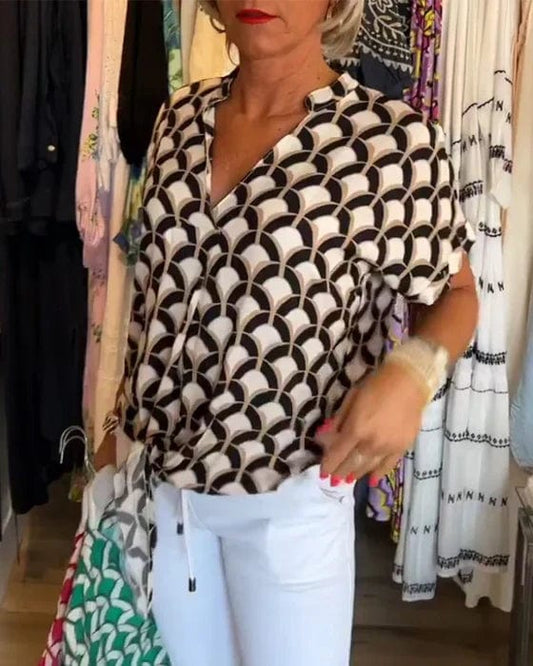 Nerida- Bluse - Lässig - Hochwertige Moderner Stil - Perfekt für Legere Tage