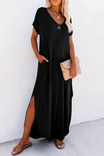 Korrie - Maxi Dress - Vintage - Gewebe - Ideal für Sommer