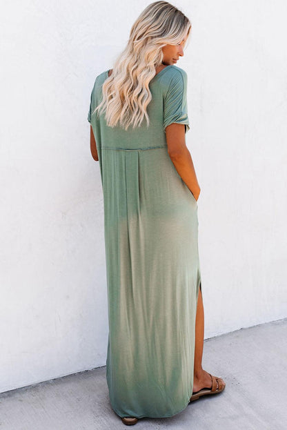 Korrie - Maxi Dress - Vintage - Gewebe - Ideal für Sommer