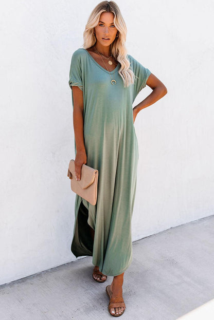 Korrie - Maxi Dress - Vintage - Gewebe - Ideal für Sommer