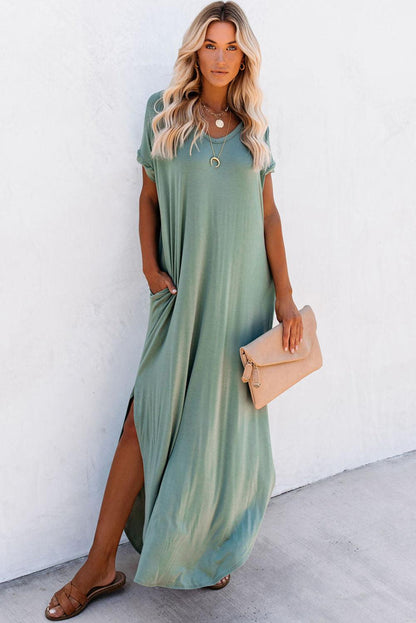 Korrie - Maxi Dress - Vintage - Gewebe - Ideal für Sommer