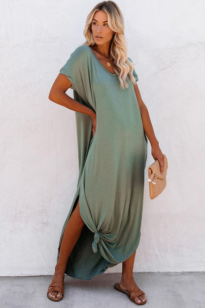 Korrie - Maxi Dress - Vintage - Gewebe - Ideal für Sommer